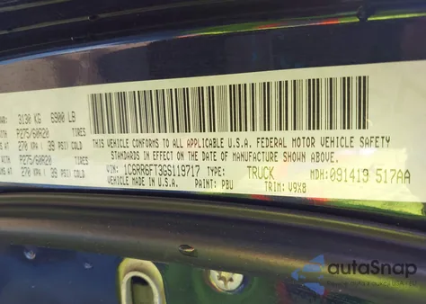 2016 Ram 1500 Express from USA, damaged, VIN 1C6RR6FT3GS119717